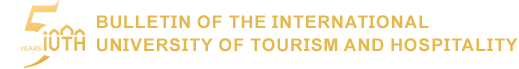 Bulletin Of The International University of Tourism and Hospitality